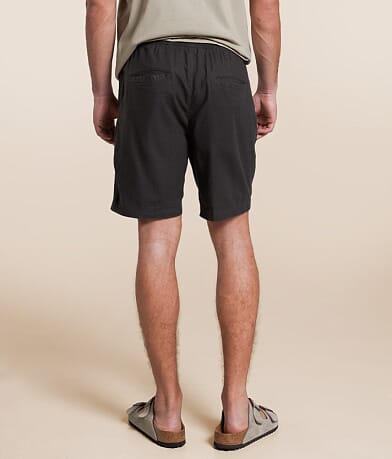 Departwest Linen Blend Stretch Short back view