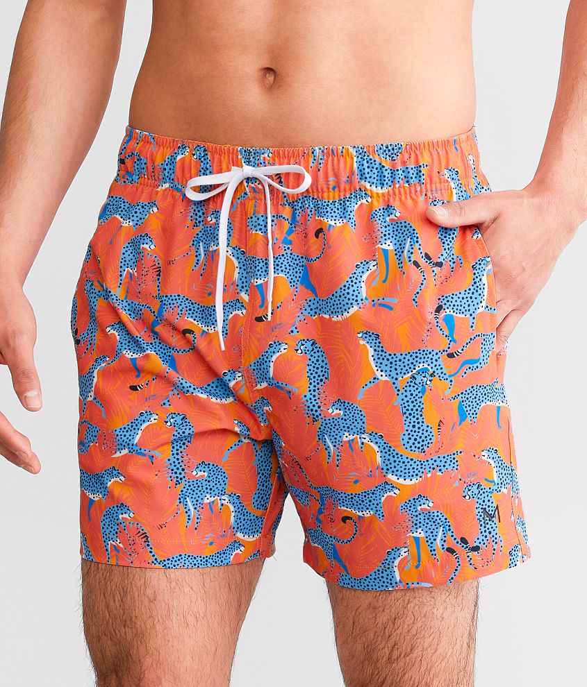 Maven Co-op Animal Stretch Swim Trunks front view