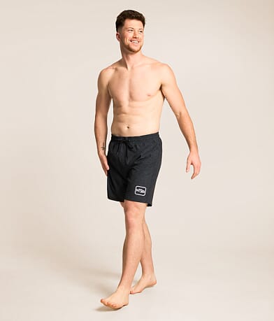 Tonal Camo Stretch Swim Trunks