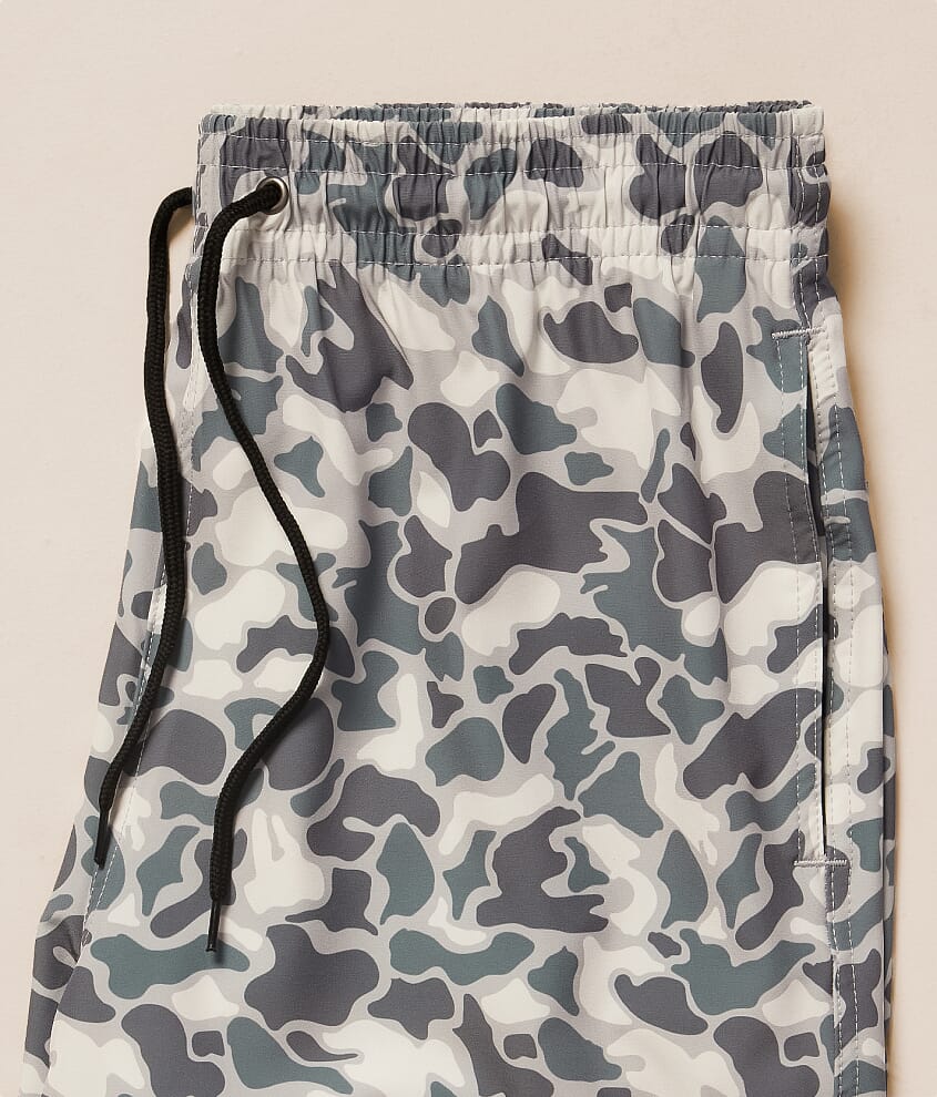 Camo Stretch Swim Trunks