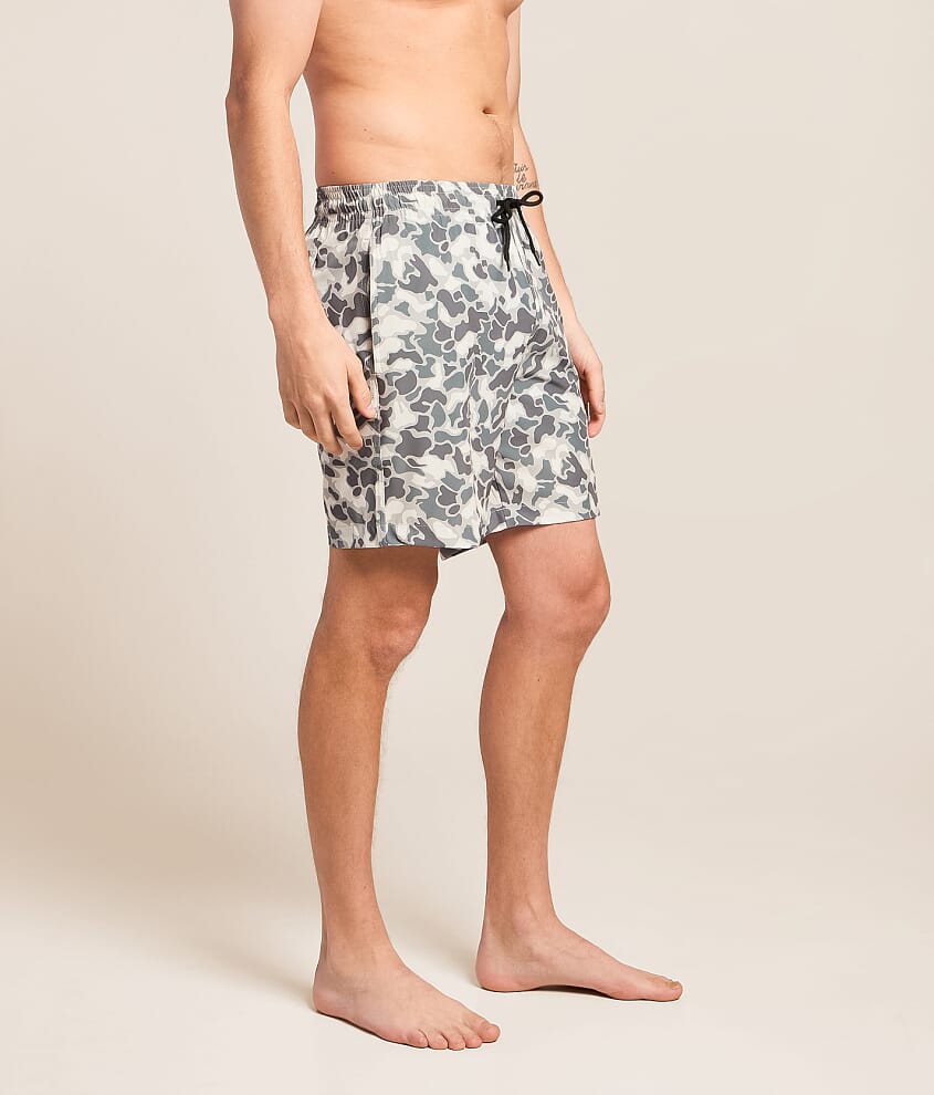 Camo Stretch Swim Trunks