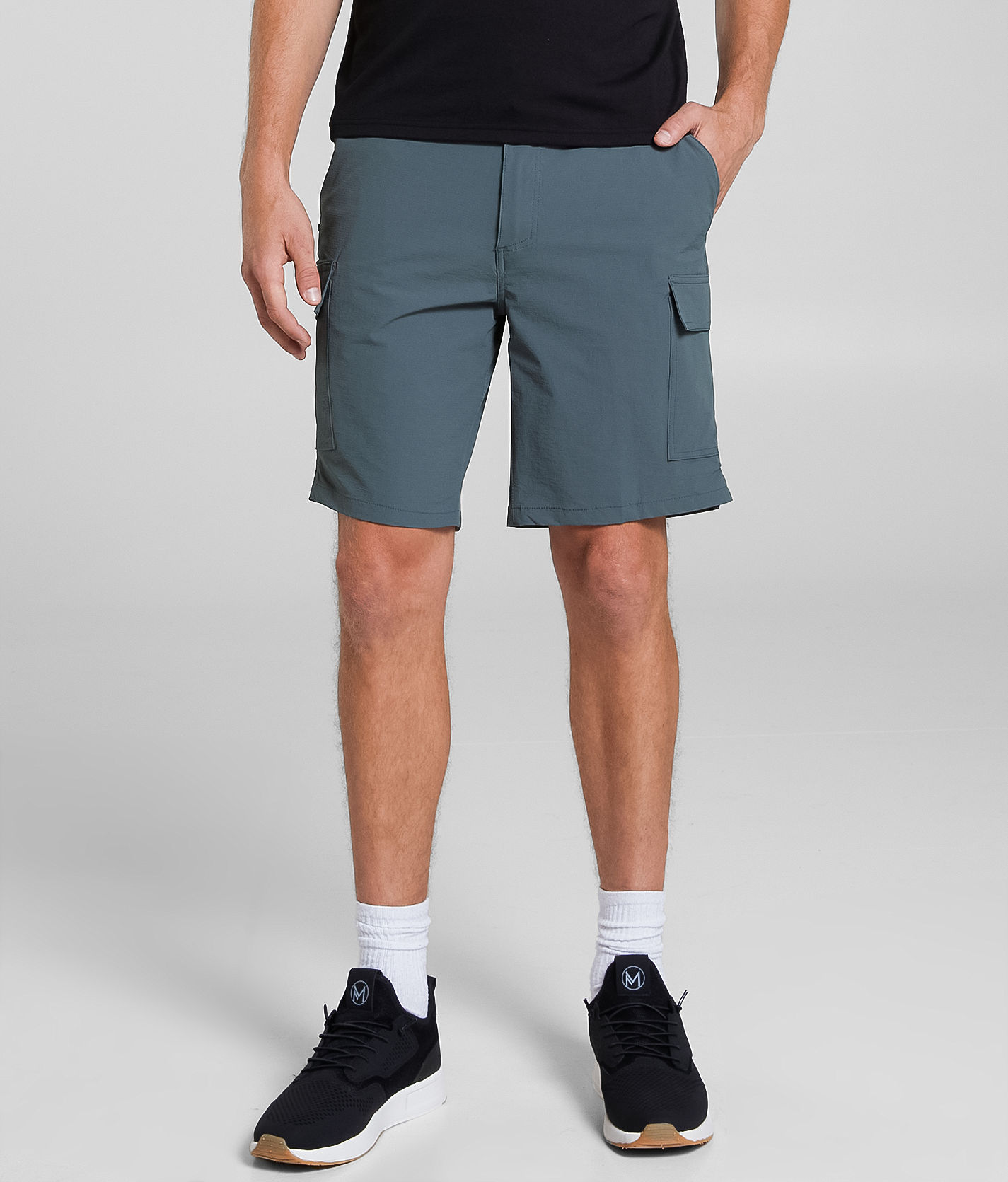 【mnem】Vichan Buckle Wrap Shorts mnem】Vichan Buckle Wrap Shorts Nylon Smart Buckle Swim