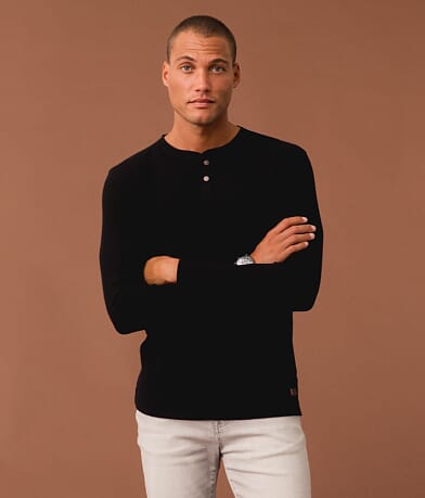 Outpost Makers Brushed Thermal Henley front view