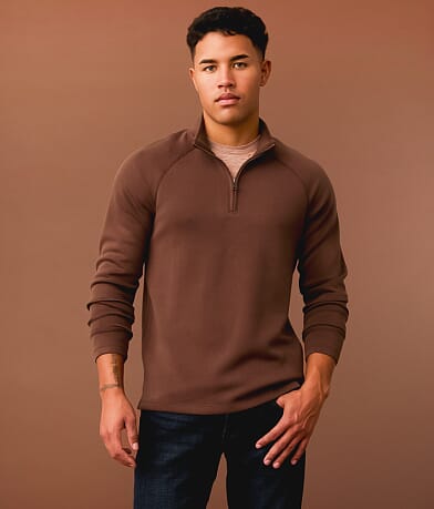Outpost Makers Quarter Zip Performance Pullover front view