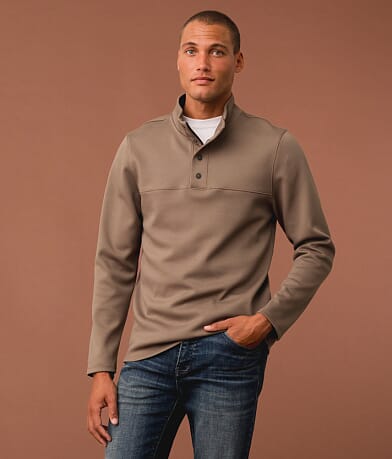 Outpost Makers Quarter Snap Pullover front view