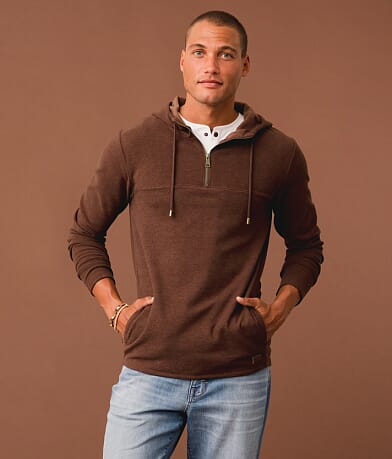 Outpost Makers Quarter Zip Hoodie front view