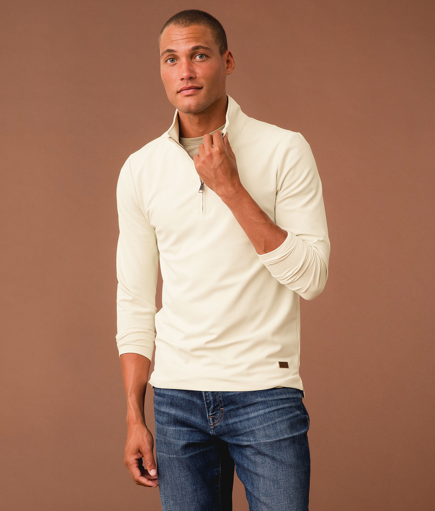 Outpost Makers Quarter Zip Performance Pullover - Men's