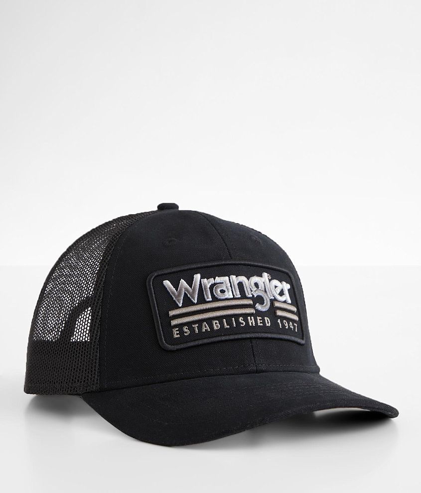 Wrangler® Corduroy Trucker Hat - Men's Hats in Cardial Black