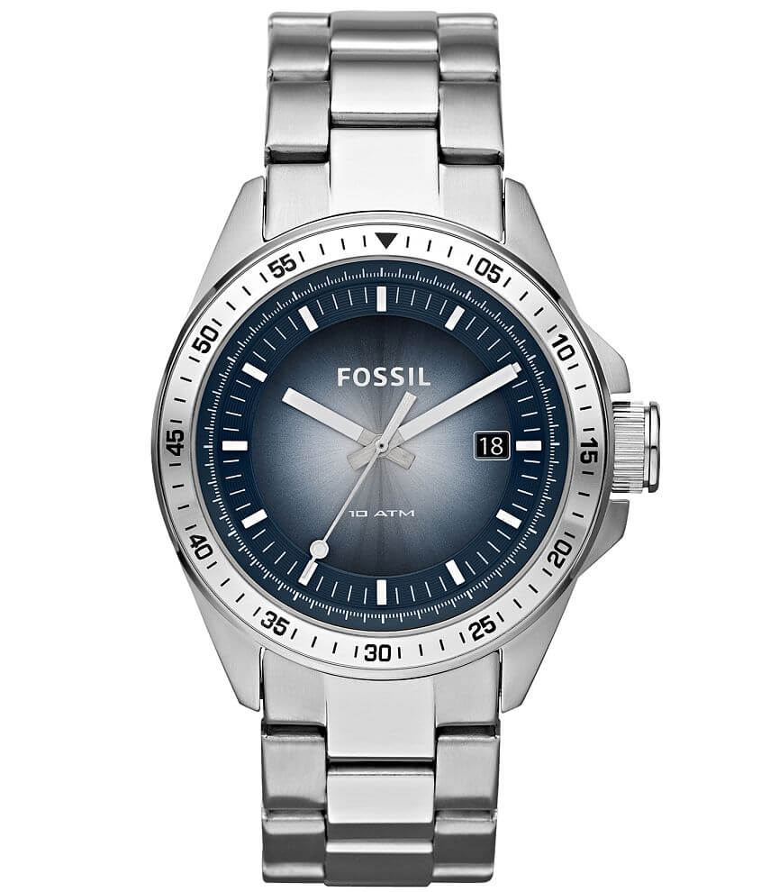 Fossil Blue Degrade Watch front view
