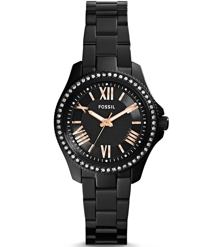 Fossil Cecile Watch - Women's Watches in Black | Buckle