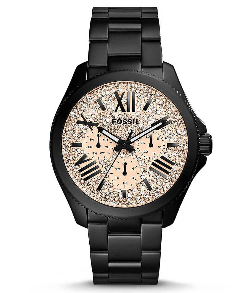 Fossil Cecile Watch - Women's Watches in Black | Buckle