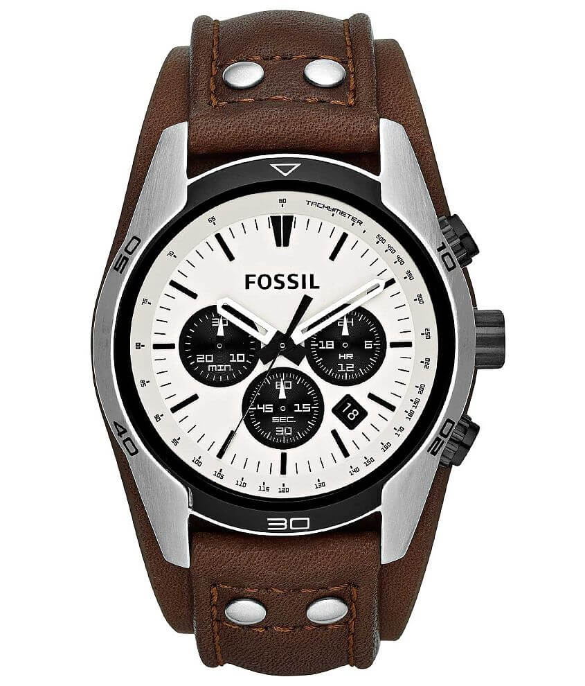 Fossil Coachman Chronograph Watch front view