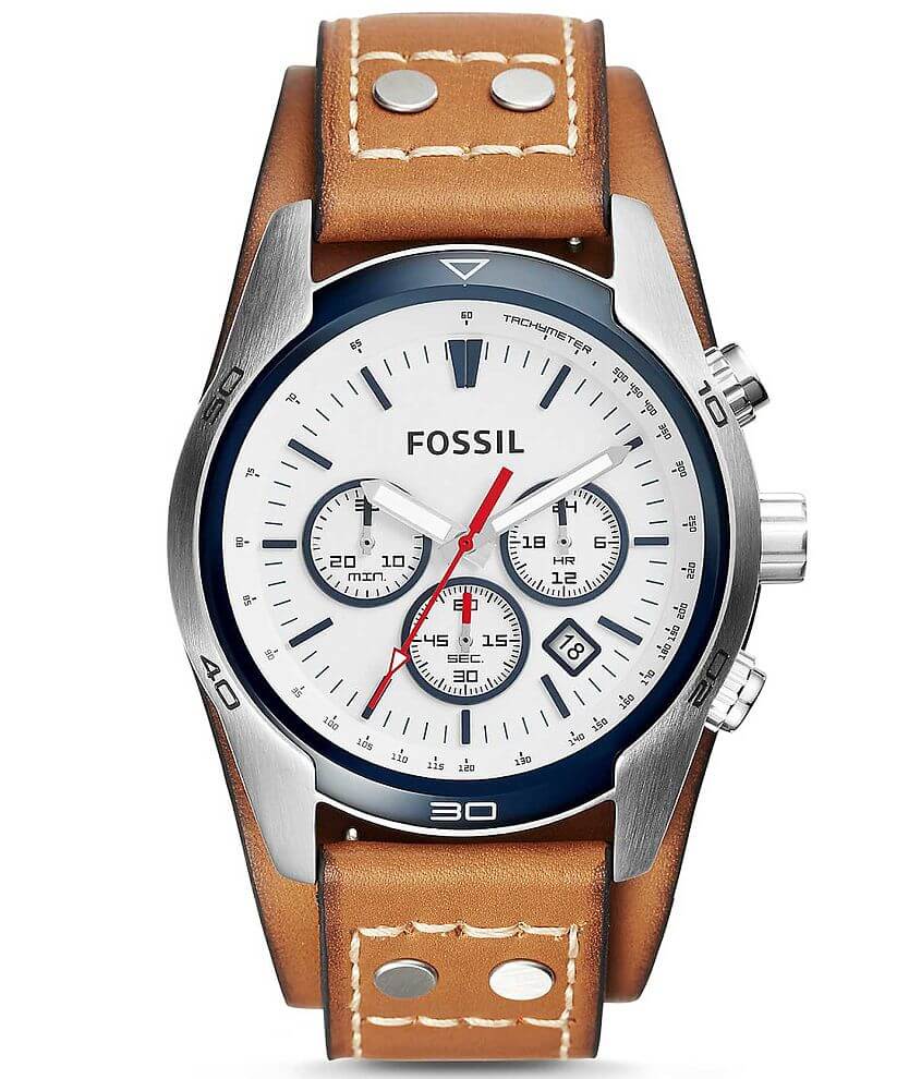 Fossil Coachman Watch front view