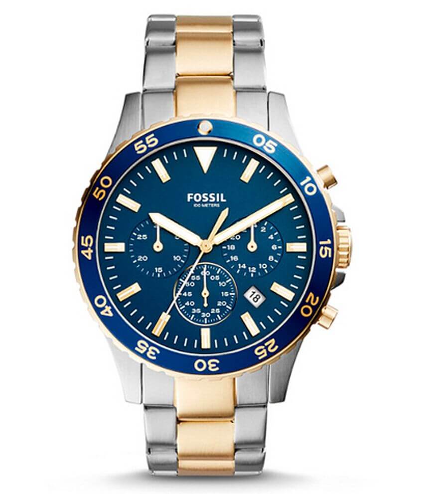 Fossil Crewmaster Watch front view