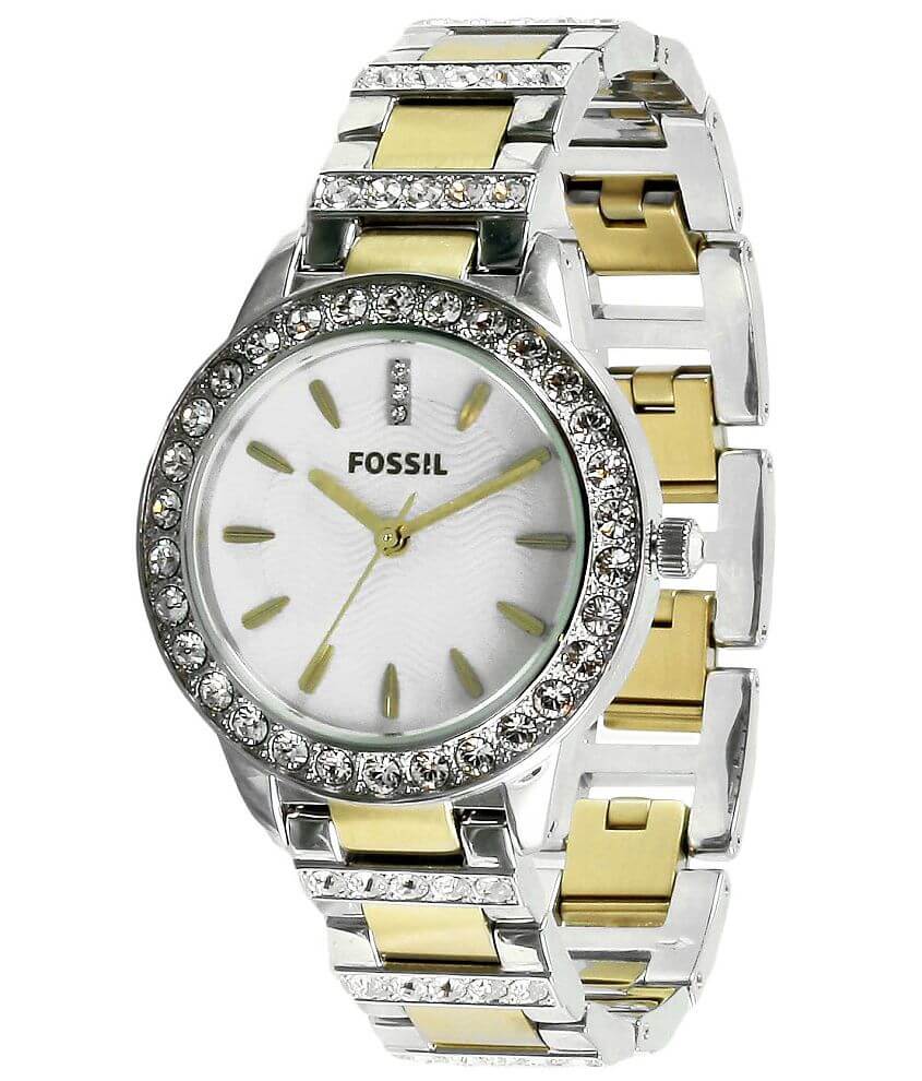 Fossil Jesse Watch Women s Watches in Two Tone Buckle