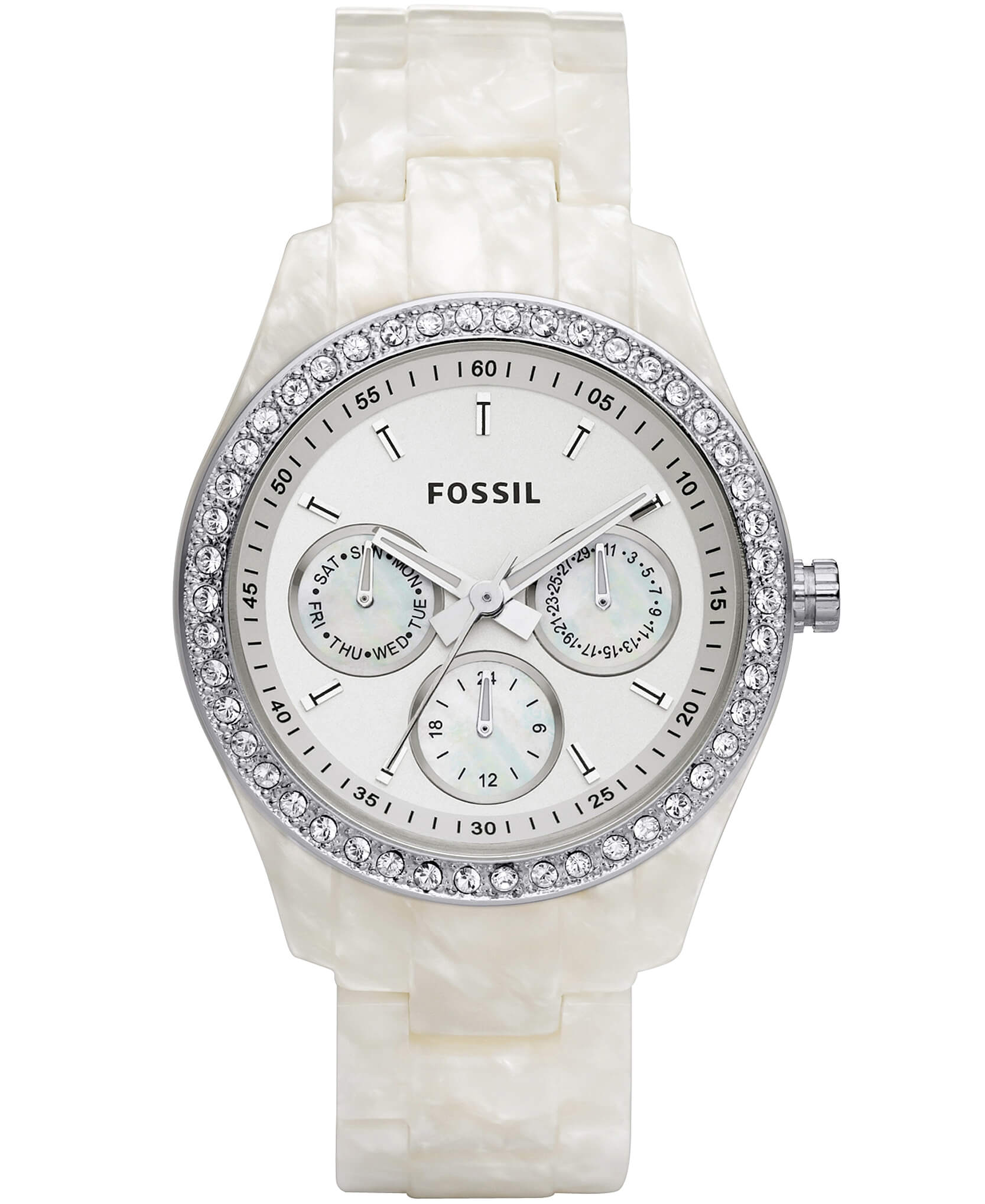 fossil pearl watch