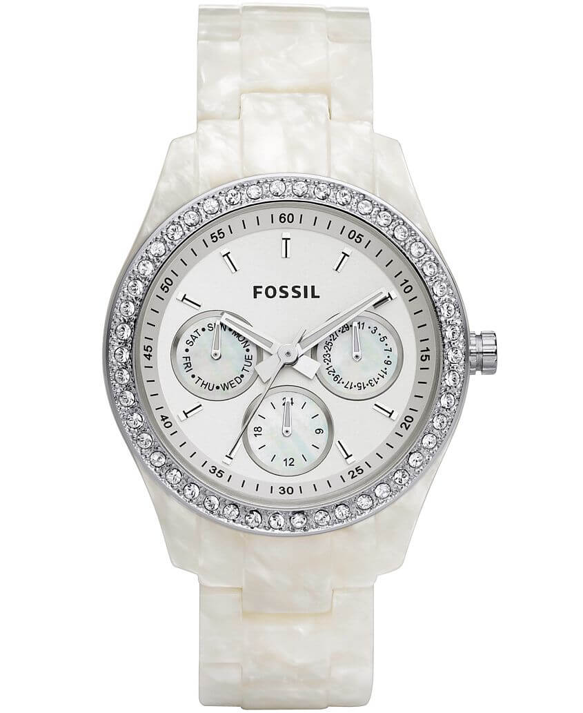 Fossil women's watch mother clearance of pearl