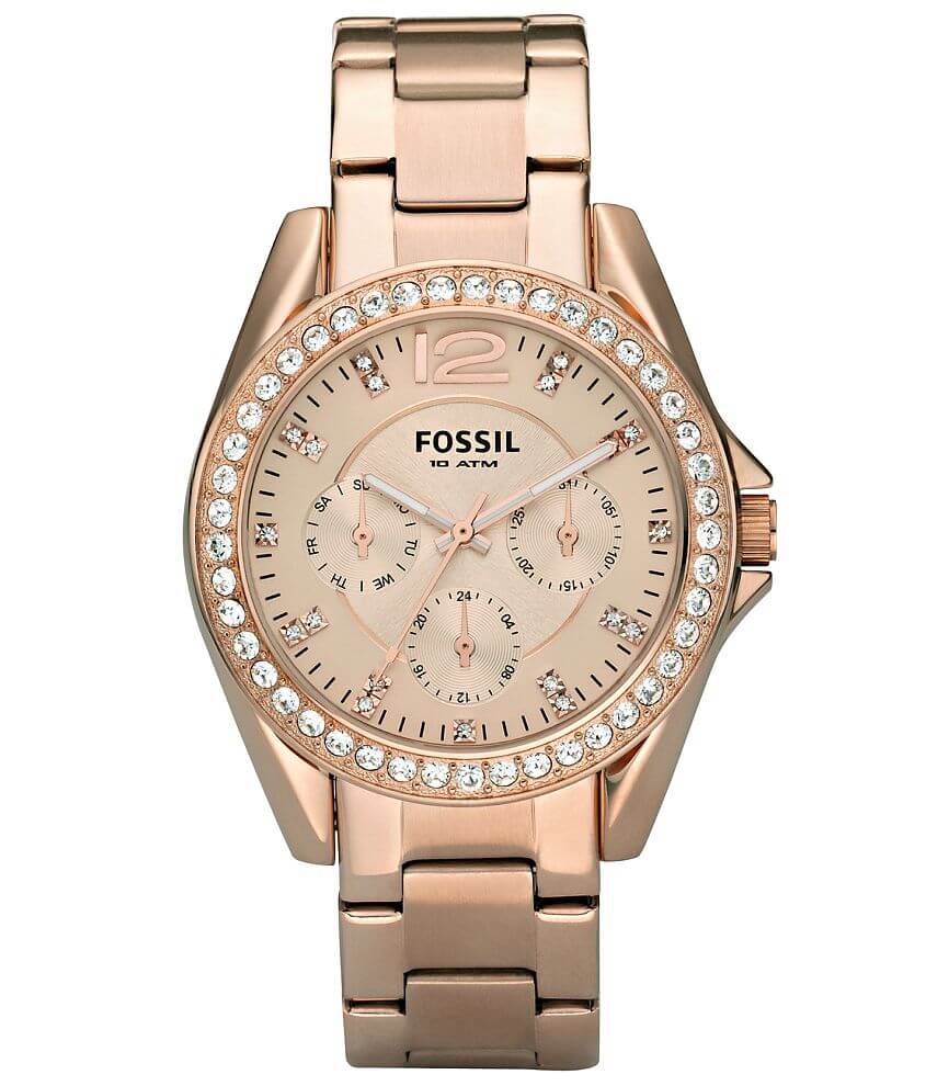 Fossil Rose Watch front view