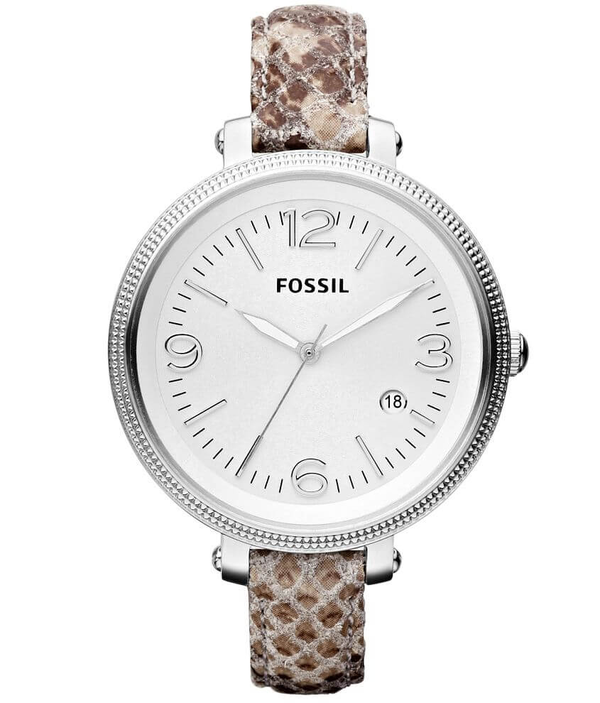 Fossil Heather Watch front view