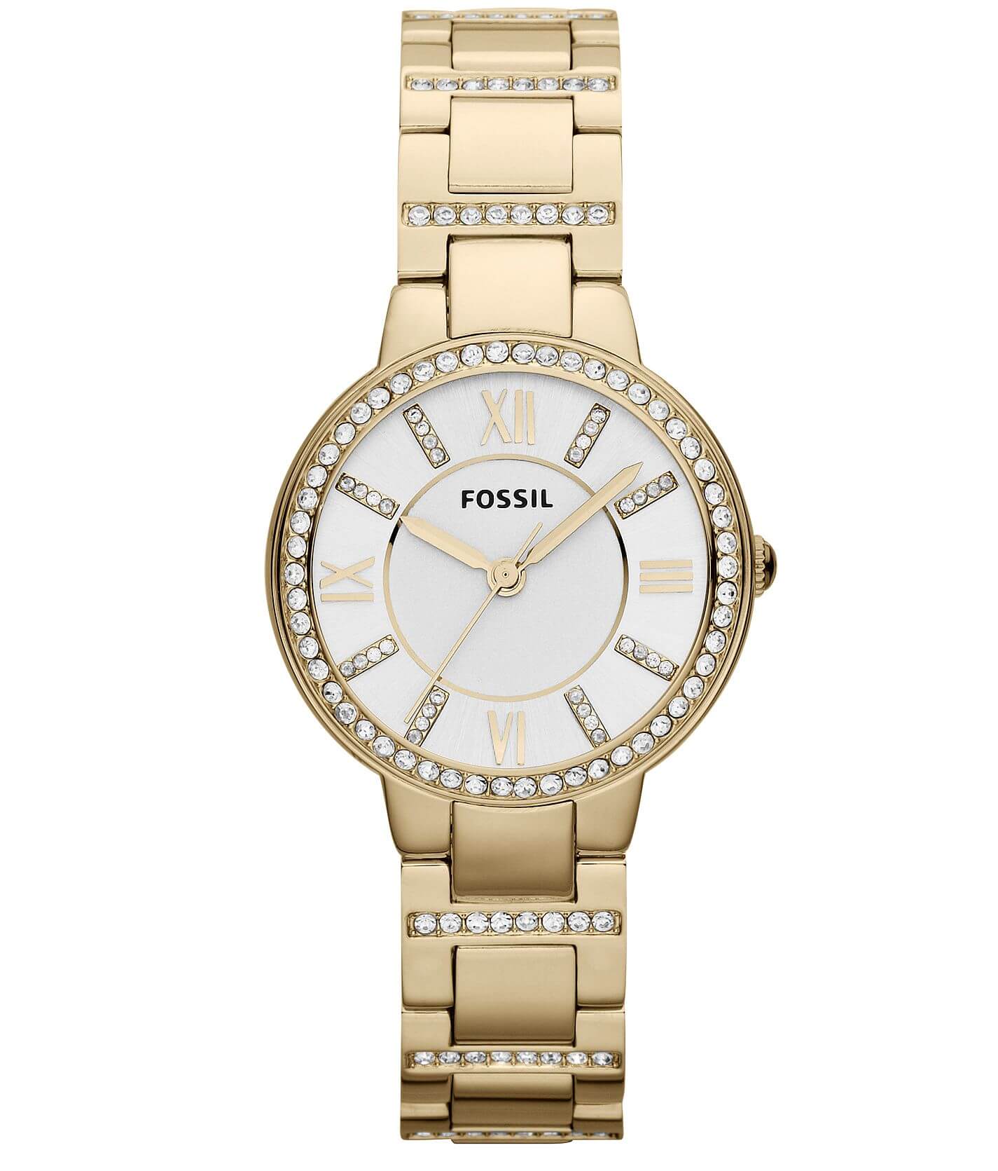 Fossil Virginia Black Tortoise Shell Ladies Watch with Gold Accents Fossil Women 50 m (5 ATM) Water Resistance Wristwatches for  main image 2