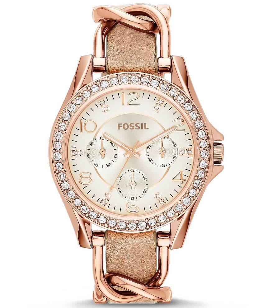 Fossil Riley Watch front view