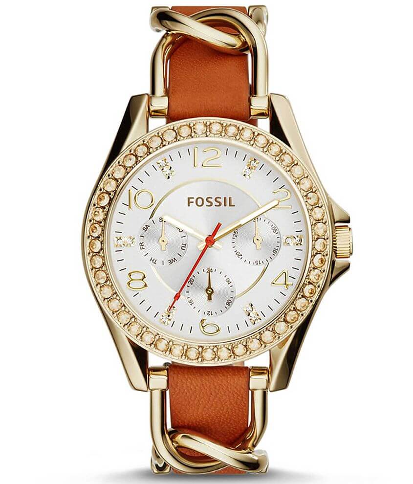 Fossil Riley Watch front view