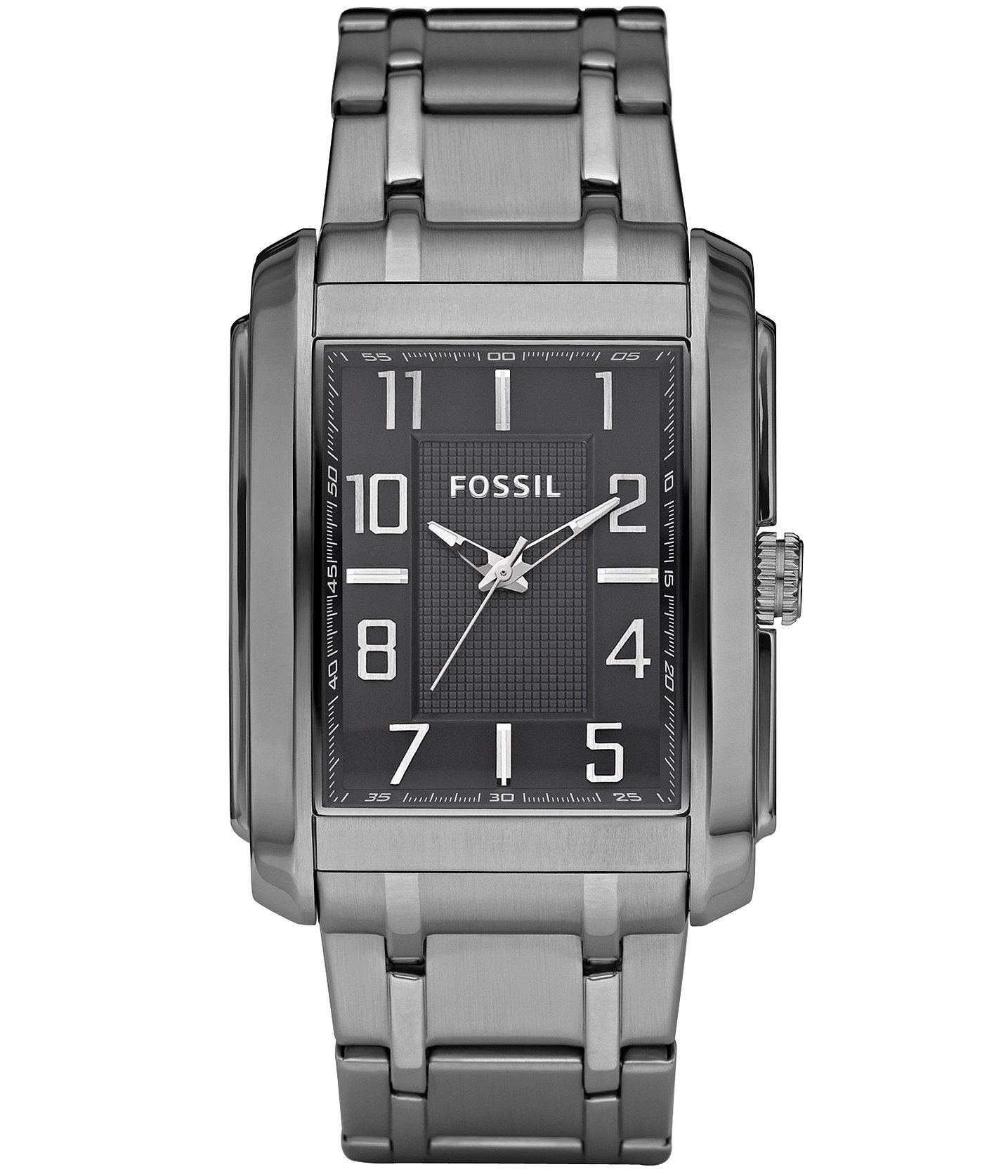 black square fossil watch