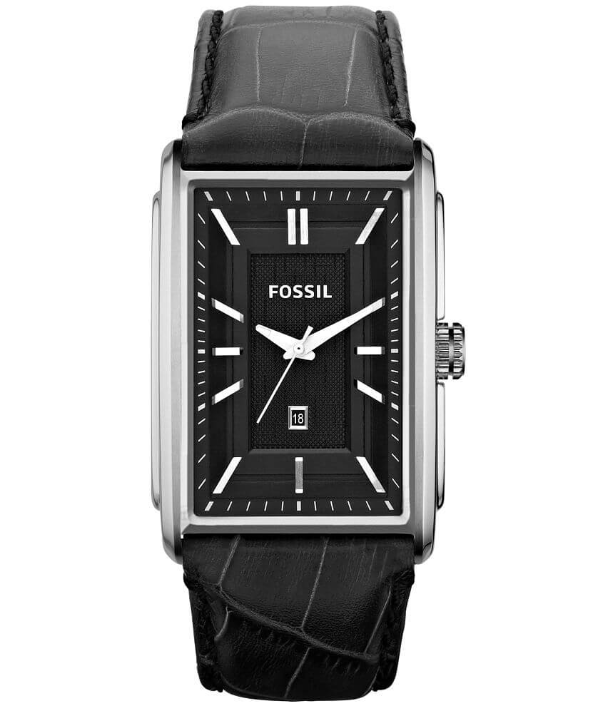 Fossil rectangular shop men's watch