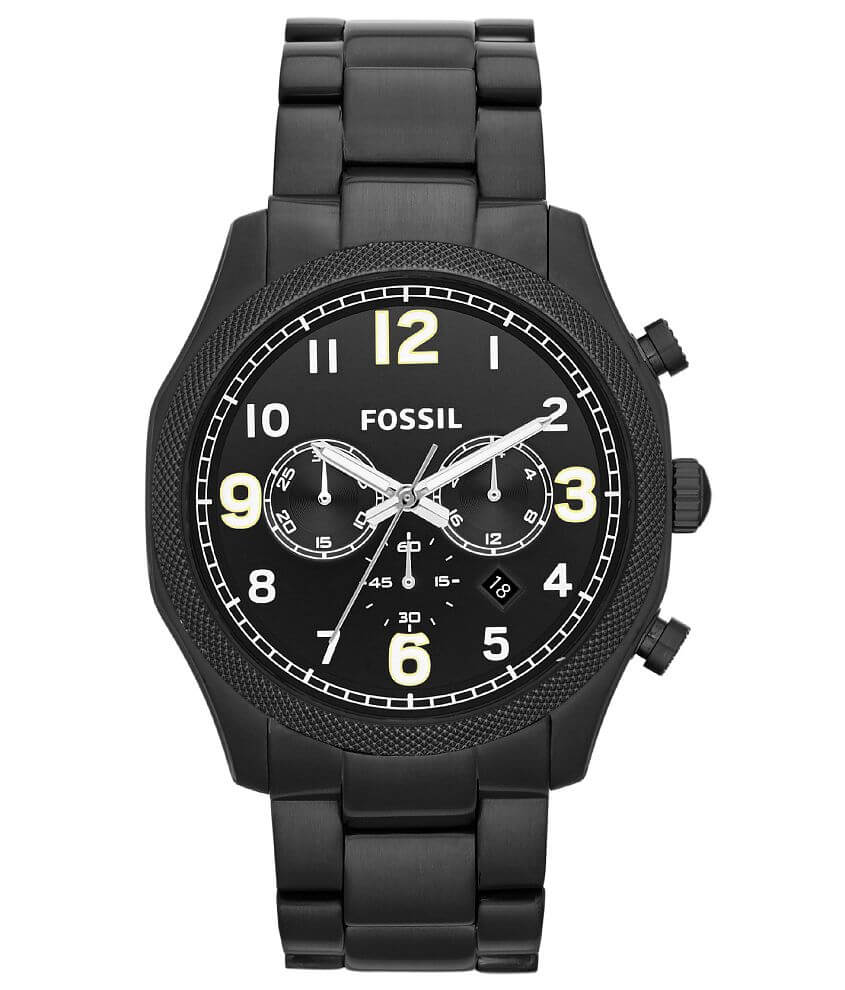 Fossil Foreman Watch - Men's Watches in Black | Buckle