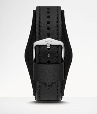 Fossil Machine Leather Watch misc detail 1 view