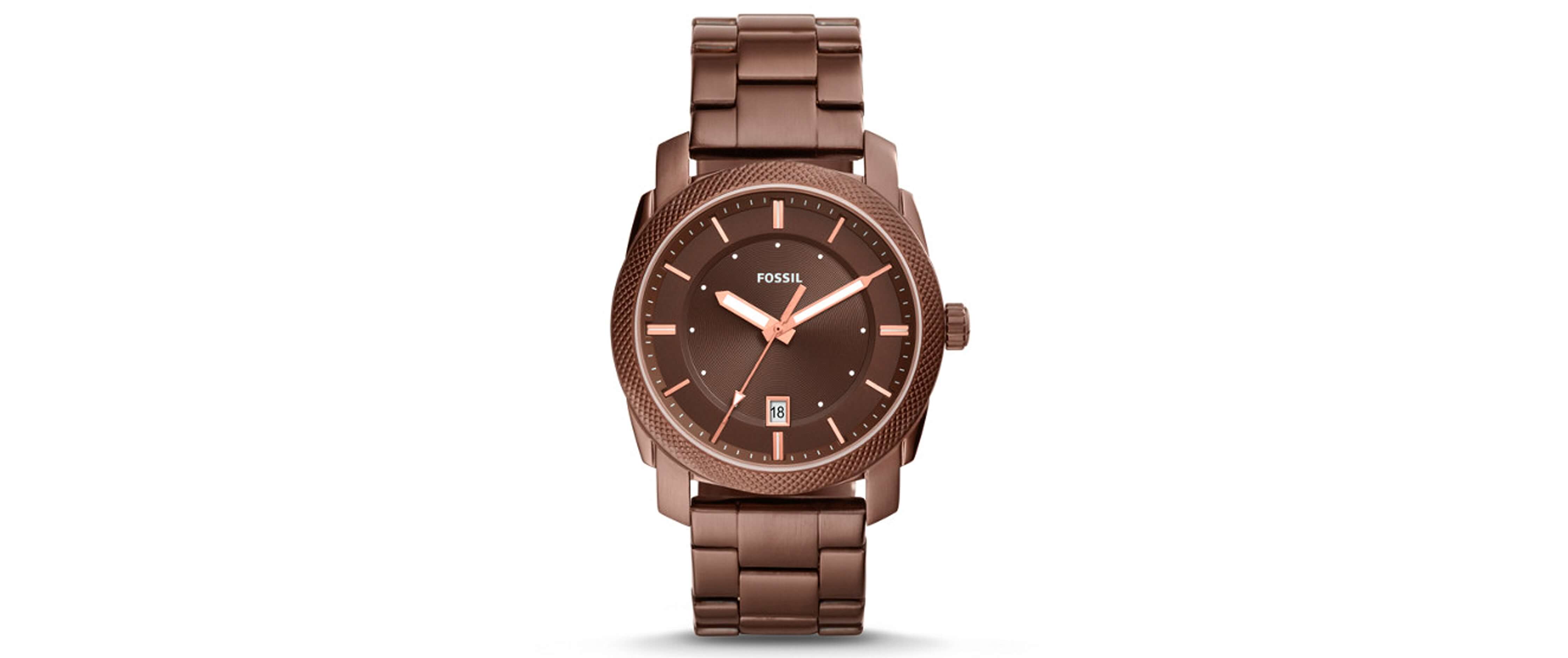 Fossil Machine Watch - Clothing in Brown | Buckle