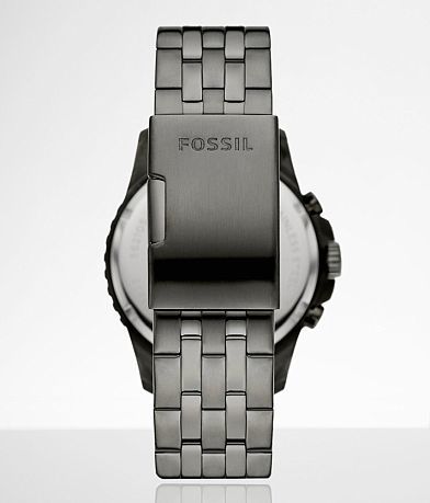 Fossil Chrono Black &amp; Blue Watch MISC_DETAIL_1
