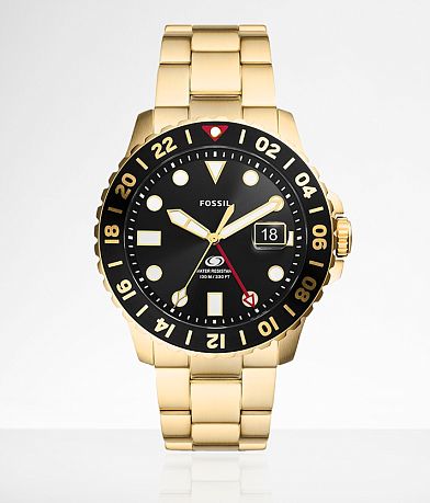 Fossil GMT Watch front view