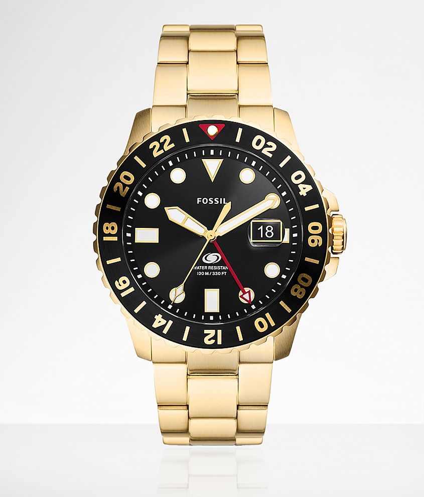 Fossil GMT Watch front view