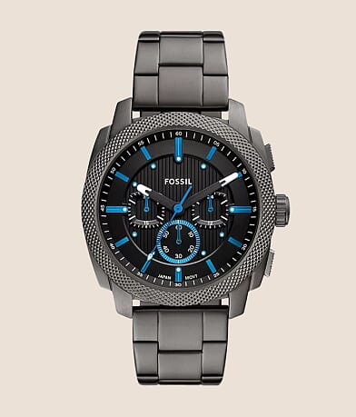 Fossil Machine Chronograph Watch front view