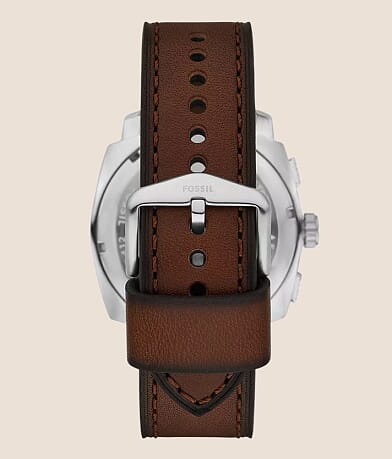 Fossil Machine Chronograph Leather Watch MISC_DETAIL_1
