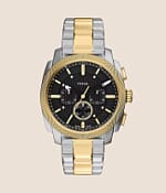 Fossil Machine Watch - Men's Watches in Silver Gold | Buckle