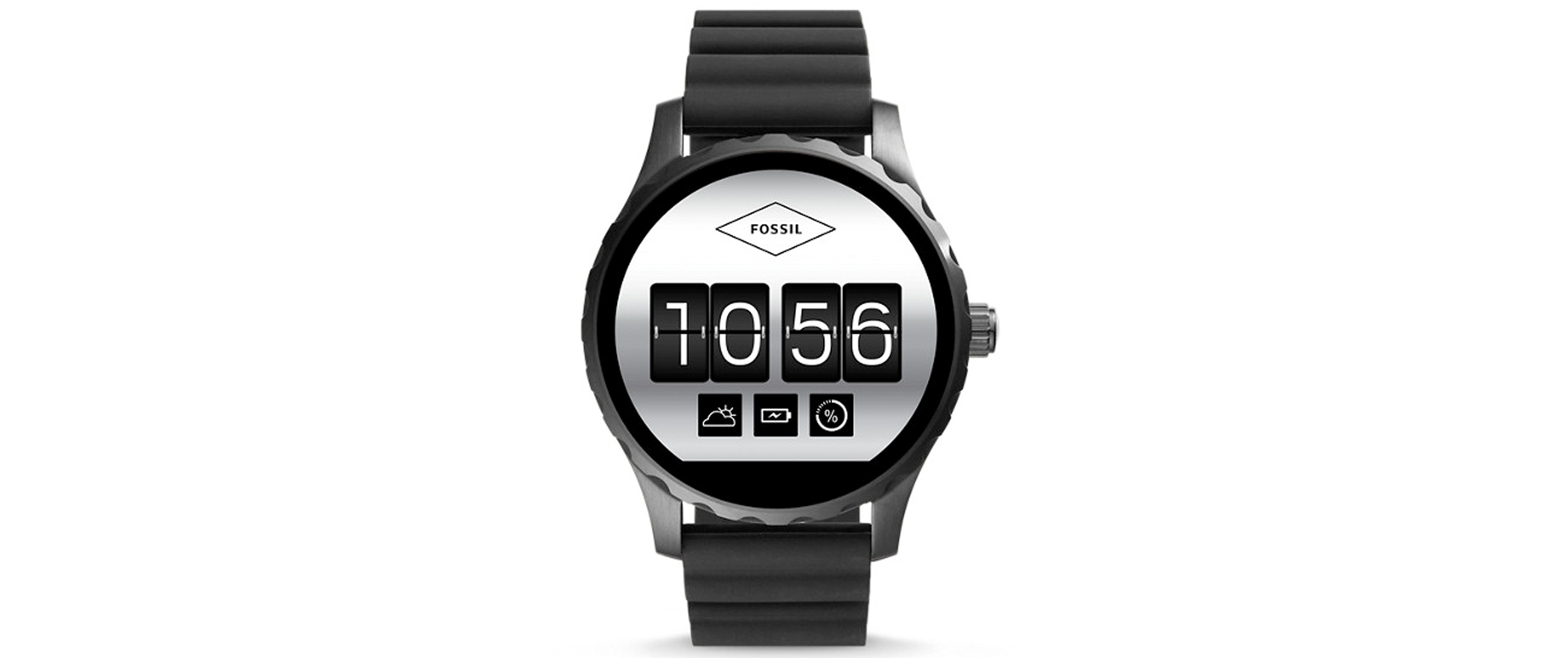 fossil q marshal black