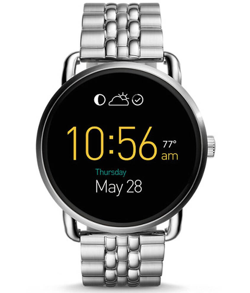 Fossil Q Touchscreen Smartwatch - Women's Watches in Silver | Buckle