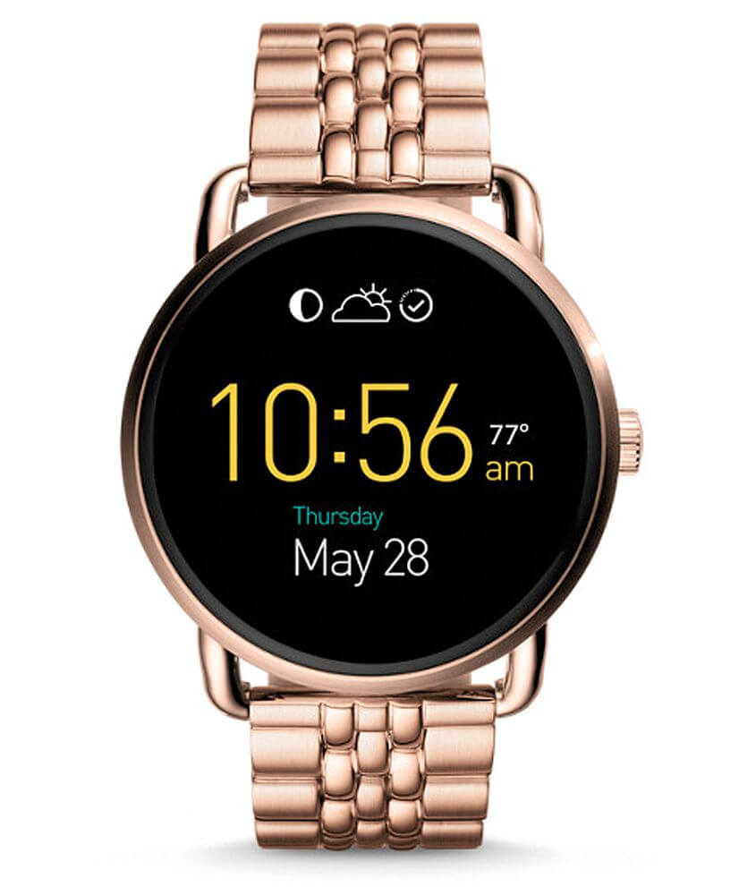 tilbede absolutte inden længe Fossil Q Touchscreen Smartwatch - Women's Watches in Rose Gold | Buckle