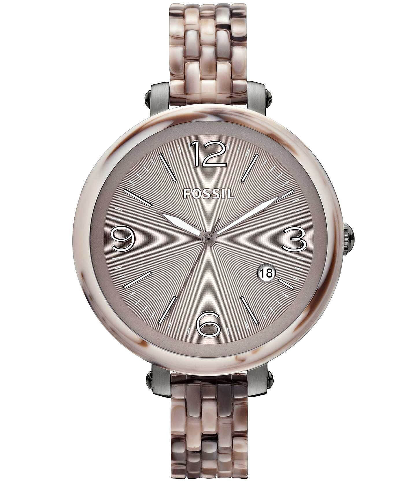 Fossil Heather ladies\' watch featuring stainless steel case & bracelet NEEDS BAT Ladies Fossil Heather Watch - Etsy main image 4