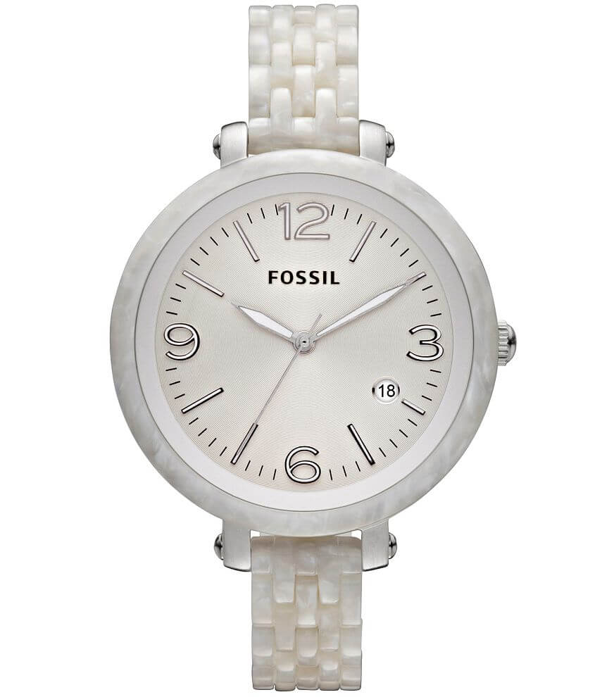 Fossil Heather Watch front view