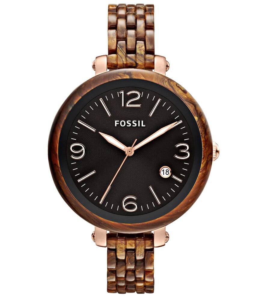 Fossil watch 2024 tortoise shell