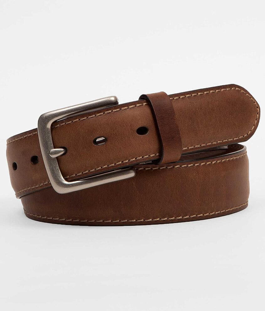 Men's Dual Hoop Leather Belt - Ebon, Size : 30 (Waist: 28)