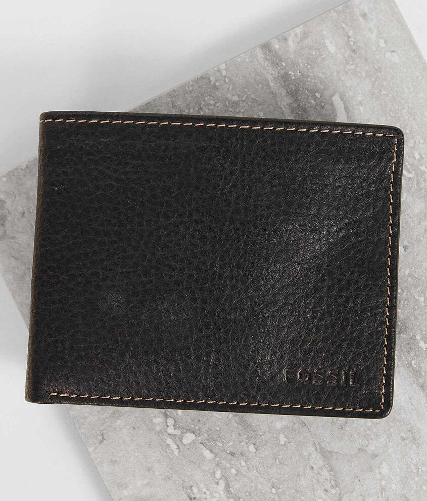 Fossil Lincoln Wallet - Men's Bags in Black | Buckle