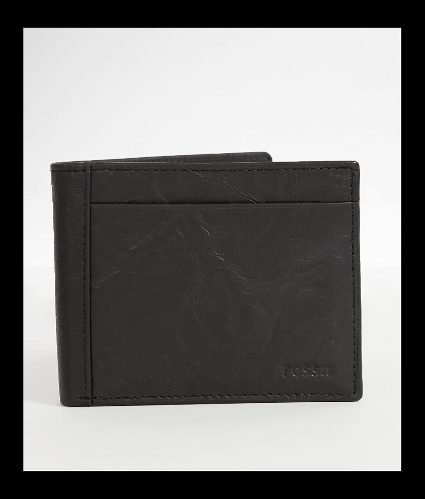 Fossil Neel Leather Wallet front view