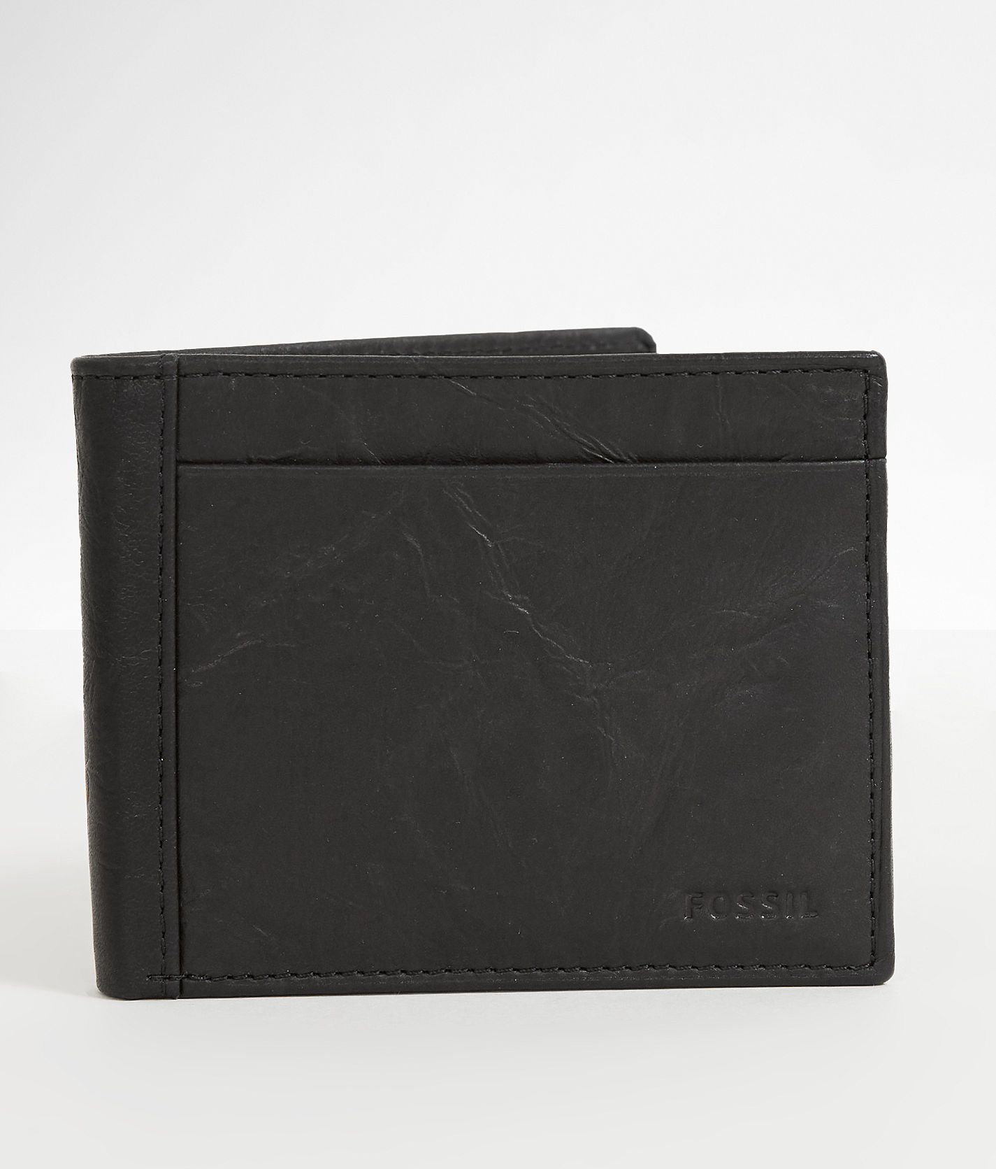 Fossil Neel Leather Wallet - Men's Bags & Wallets in Black