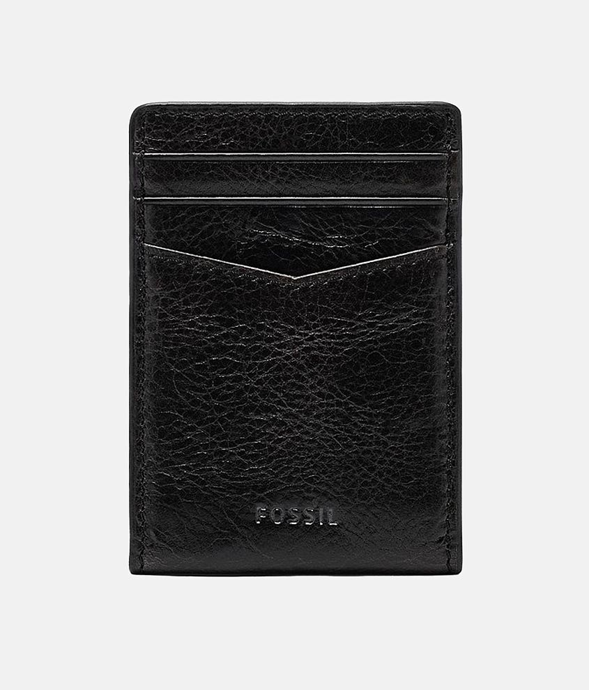 Fossil Andrew Leather Card Wallet front view