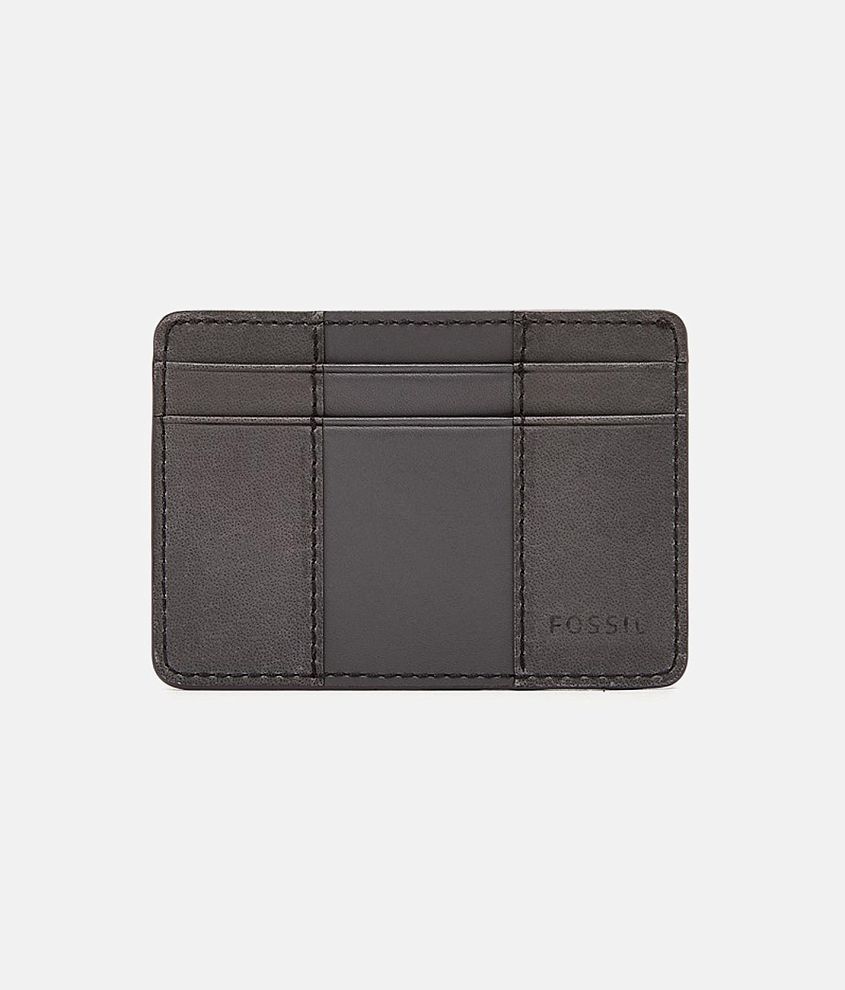 Fossil Everett Leather Card Wallet front view