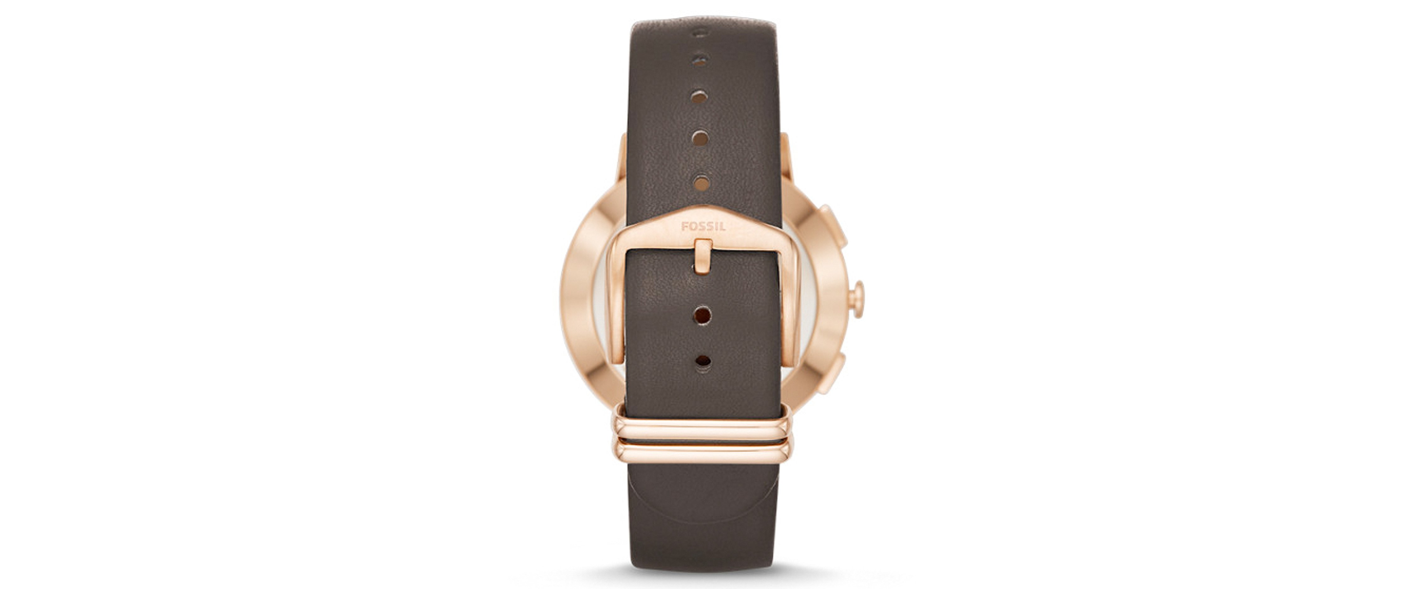 Fossil Q Gazer Hybrid Smartwatch - Clothing in Rose Gold | Buckle